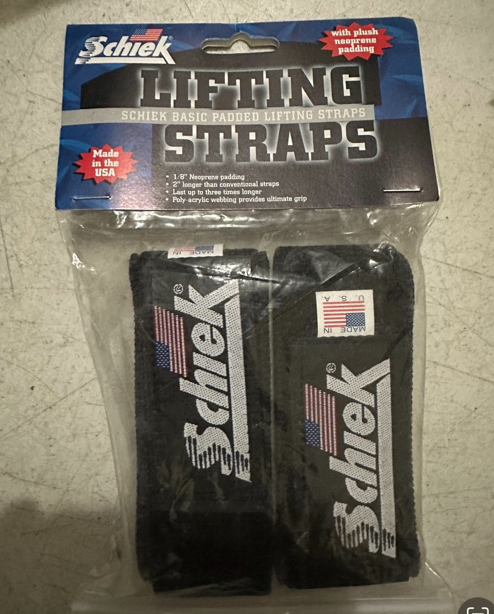 Schiek lifting straps