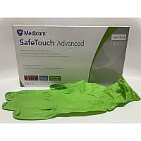 Перчатки нитриловые неопудренные Medicom Green размер M 100 шт (50 пар) зеленый
