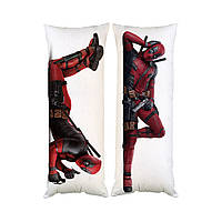 Подушка дакимакура Deadpool Дедпул декоративная ростовая подушка для обнимания Код/Артикул 65 D60-3319-3320