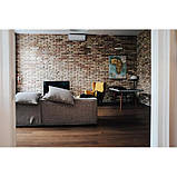 Плитка вінілова для підлоги та стін темне дерево, (СВП-004) самоклейна вінілова плитка, фото 2
