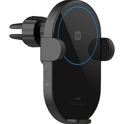 Автоутримувач Xiaomi Mi 30W Wireless Car Charger W03ZM BHR7063CN Black, фото 1