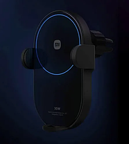 Автоутримувач Xiaomi Mi 30W Wireless Car Charger W03ZM BHR7063CN Black, фото 3