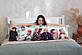 Подушка дакімакура Наруто Саске декоративна ростова подушка для обіймання двостороння Код/Артикул 65 D60-1615-1616, фото 7