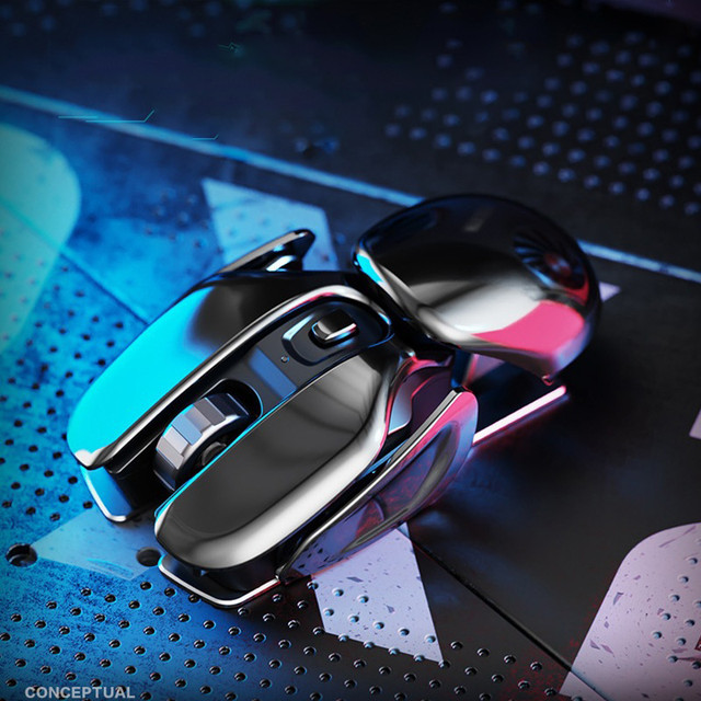 Бездротова миша Hoco DI43 Silver акумуляторна Бездротова миша Hoco DI43 Silver акумуляторна