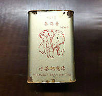 Елітний Колекційний Чай Шен Пуер 80-ті роки, Витриманий чай у Залізній Банкі 200 г
