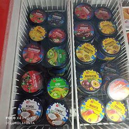 Свіжоморожені пюре, фрукти