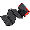 Повербанк УМБ SolarTank-20000 mAh магнітний 22,5 В із 6 сонячними панелями ліхтарем бездротовою зарядкою, фото 7