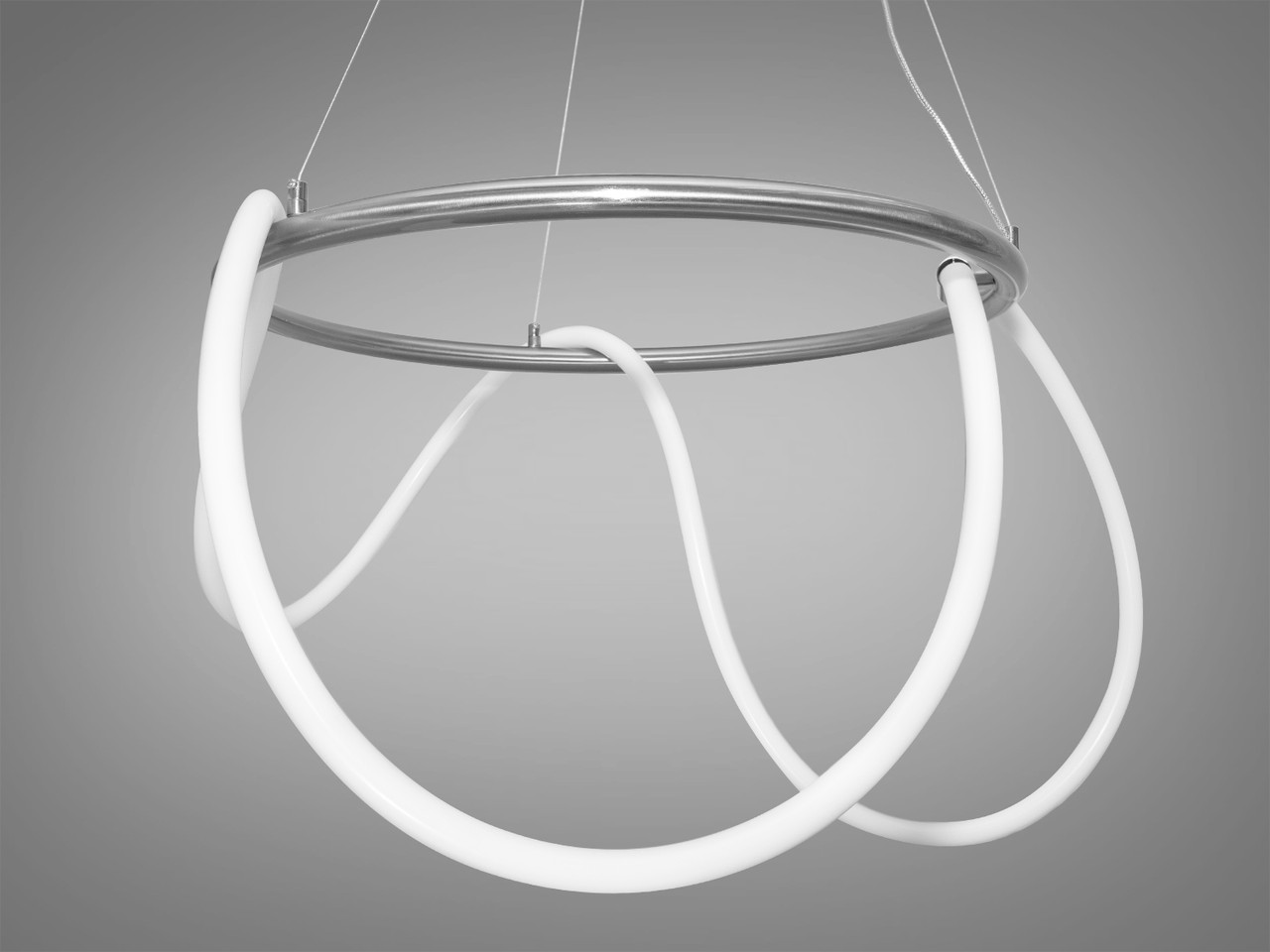 Люстра неоновий шнур "Ropelight" 32 Вт хром SY9752-D600CH