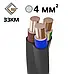 Кабель мідний, провід ВВГ 3х4 ЗЗКМ Запоріжжя (нгд), фото 2