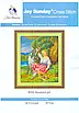Набір для вишивання за нанесеною на канву схемою "Shepherd girl". AIDA 14CT printed 59*71 см, фото 3