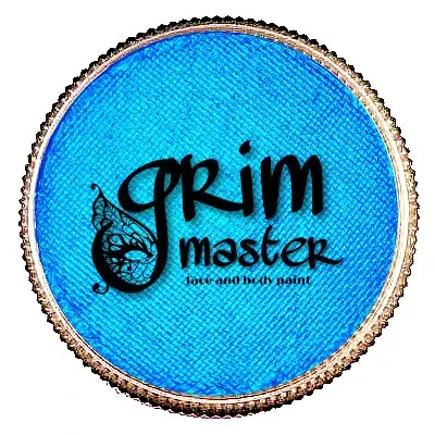 Аквагрим GrimMaster перламутровий Синій яскравий 32 g
