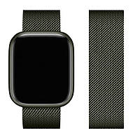 SM Ремешок металлический Hoco iWatch WA03 milanese steel 42/ 44/ 45/ 49mm green