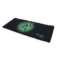 SM Коврик 300*700 тканевой RAZER-S с боковой прошивкой, толщина 3 мм, цвет Black, Пакет