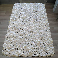 Масажний килимок із натурального каменю (гальки) з підігрівом, 53*63 см