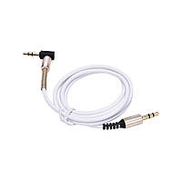 SM  SM AUX кабель SP-255 TRS 3.5 - TRS 3.5 1m без упаковки белый