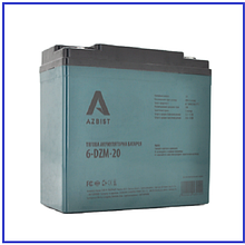 Тягова акумуляторна батарея AGM AZBIST 6-DZM-20 12V 20Ah M4 (181х77х167)