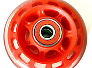Колеса для роликових ковзанів поліуретанові 8 шт 72х24 мм із підшипниками, втулками, фото 2