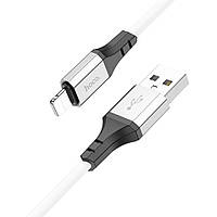 SM Кабель Hoco X86 USB to Lightning 1m white