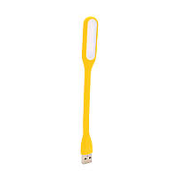 SM Ліхтарик гнучкий LED USB, Yellow, OEM