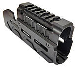 Цівка МЕ тактична для Сайги (мисл. версія). M-LOK. к:чорний, фото 2