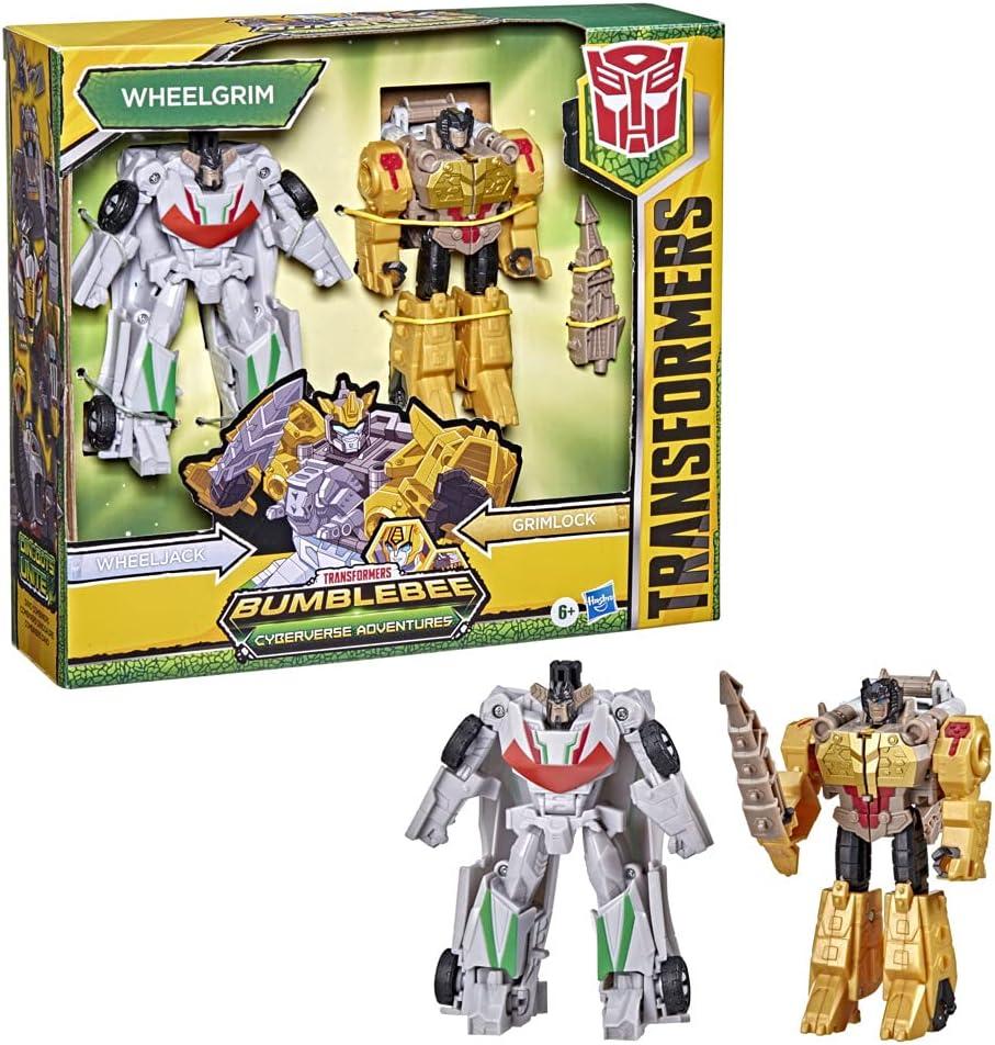 Transformers WHEELGRIM Трансформери Діно Комбайнерс Вілгрім Cyberverse Grimlock and Wheeljack Hasbro F2735