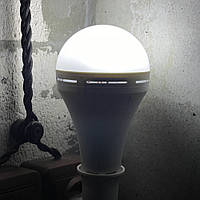 Аккумуляторная аварийная LED лампочка 12Вт Е27 6500K
