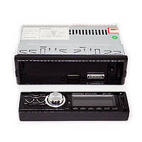 Автомагнітола 1097 зі знімною панеллю Bluetooth USB FM AUX 1 дін стандартна магнітола флешка, фото 2
