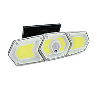 SM Уличный фонарь POWERMASTER MX-W774B, COB LED, заряд от Solar панель, датчик движения/освещенности, BOX