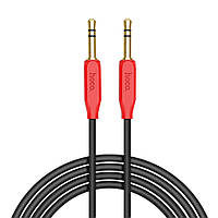 SM AUX кабель Hoco UPA11 Jack 3.5 to Jack 3.5 1m красный