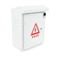 SM Навесной электрический шкаф PiPo PP-301, корпус белый металл, 300х190х400 мм (Ш*Г*В)