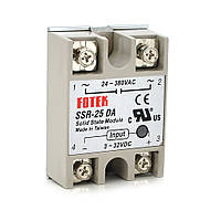 SM Твердотельное реле Fotek SSR-25DA 25А 24-380В AC