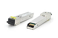 SM SFP модуль MERCURY 1.25G 1550nm 3Km WDM SC поддержка DDM TX1550/RX1310