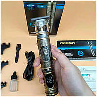 Машинка для стрижки GEEMY-878 Профессиональный триммер для бритья и стайлинга бороды и усов I&S.