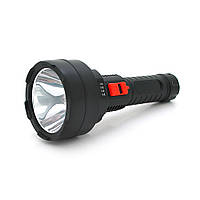 SM Фонарик ручной POWERMASTER HY-789, 1Led CreeXPE , 18650 , IP40 , 3-реж.,microUSB.,195х80х35, BOX