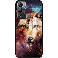 Силіконовий чохол Epik для Infinix Hot 12i з картинкою Космічний вовк