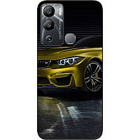 Силіконовий чохол Epik для Infinix Hot 12i з картинкою Жовта машина