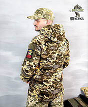 Парка кофта ORIGIN флісова піксель ЗСУ ММ-14| Щільність 260 gr/m, фото 2