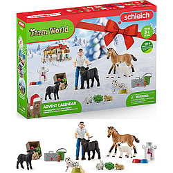 Schleich® 98643 Advent Calendar Farm World Різдвяний адвент календар Ферма шляйх