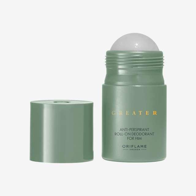 Oriflame Кульковий дезодорант-антиперспірант для чоловіків Greater [Грейте], 50 мл, фото 1