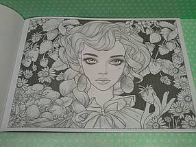 Канц Розмальовка А4/8арк. "ASH" 210х297 мм, Скоба, 120 г/м2 диз.23192 (20), фото 4