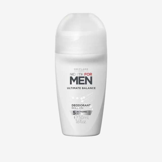 Oriflame Кульковий дезодорант-антиперспірант для чоловіків North for Men Ultimate Balance, 50 мл
