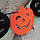 Гірлянда "Веселі гарбузи" на Хелловін із фетру, ~2 м, фото 3