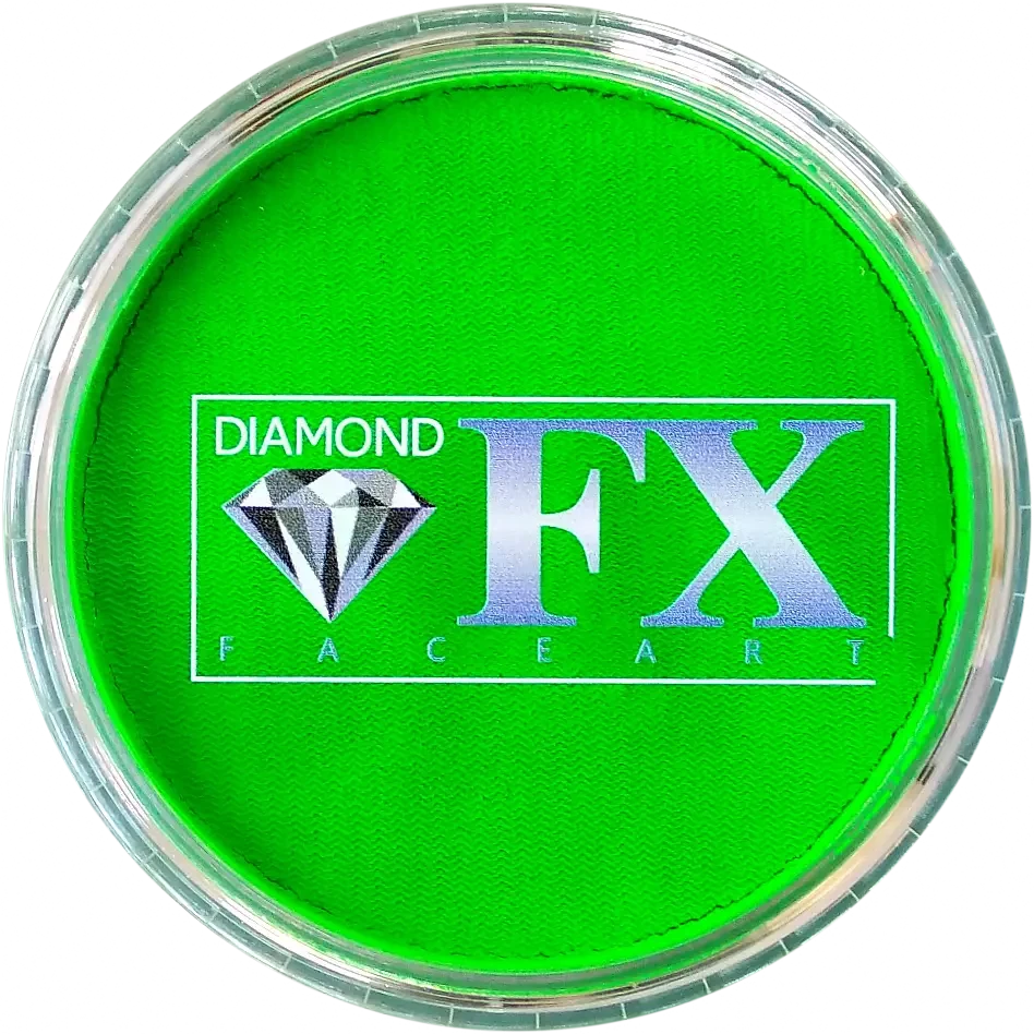 Аквагрим Diamond FX неон зелений 45 g