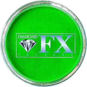 Аквагрим Diamond FX неон зелений 45 g, фото 1