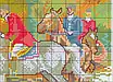 Набір для вишивання за нанесеною на канву схемою "Hunting".AIDA 14CT printed , 54*42 см, фото 6