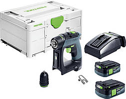 Акумуляторний дриль-шурупокрут CXS 12 2.5-Plus Festool 576864