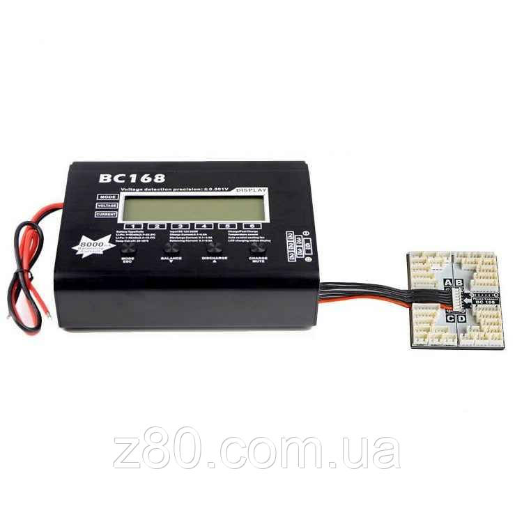 AOK BC168 1-6S 8A 200W надшвидкісний інтелектуальний зарядний/розрядний пристрій для Lipo Li-ion LiFe, фото 2