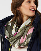 Жіночий шарф снуд з поліестера Cecil 60x164 см Різнокольоровий