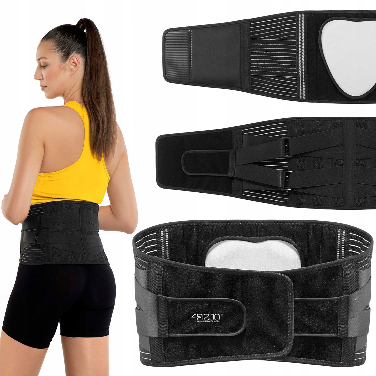 Пояс (бандаж) для поперекового відділу хребта 4FIZJO 4FJ0492 Size M Poland