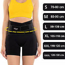 Пояс (бандаж) для поперекового відділу хребта 4FIZJO 4FJ0492 Size M Poland, фото 5